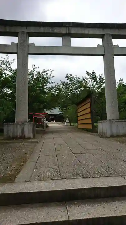 茨城縣護國神社の鳥居