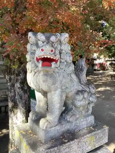 白山神社の狛犬