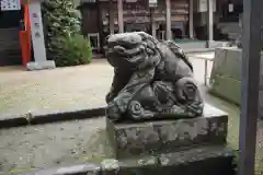 新田神社の狛犬