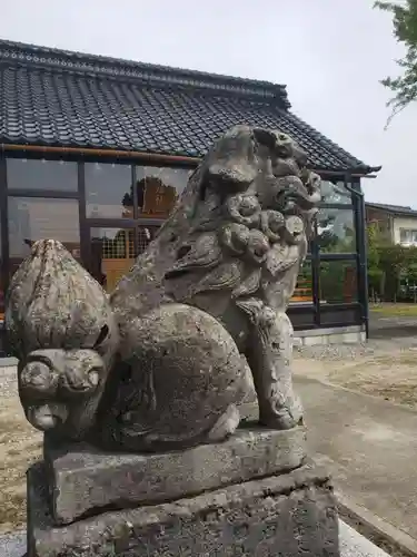 島八幡社の狛犬