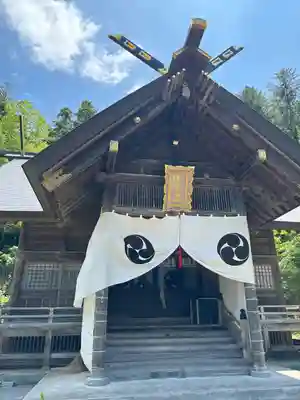 喜茂別神社の本殿・本堂