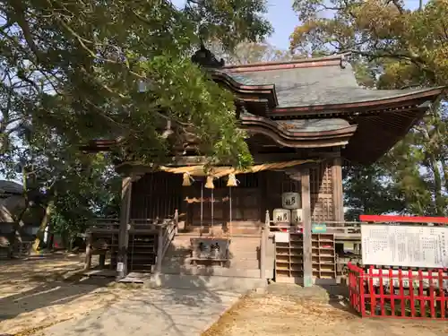 御勢大霊石神社 の本殿