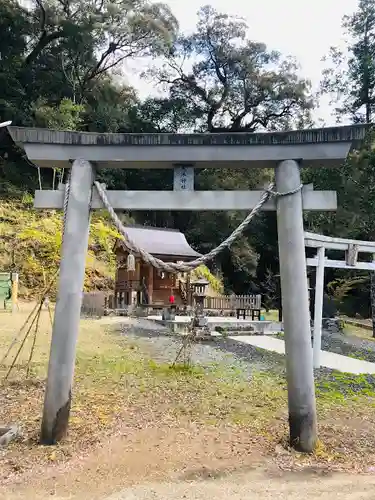 黒木神社の鳥居