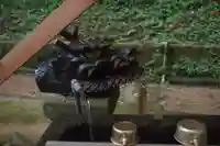 多鳩神社の手水舎