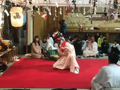 椎葉厳島神社の神楽