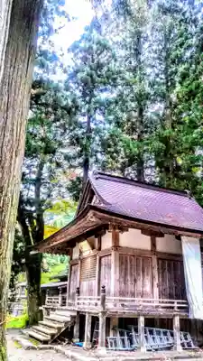 白川八幡神社の本殿・本堂