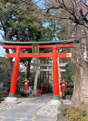 馬橋稲荷神社の鳥居