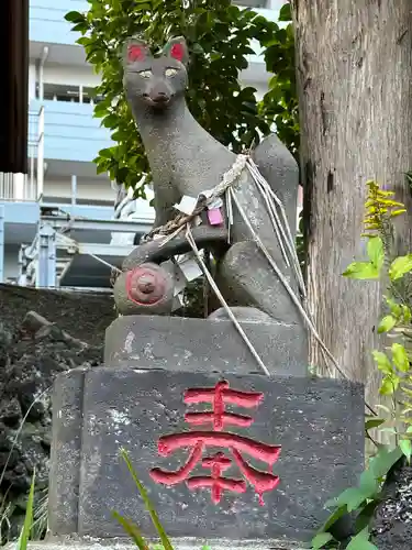 子之神社の狛犬