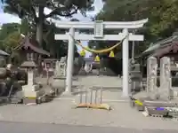都波岐奈加等神社の鳥居