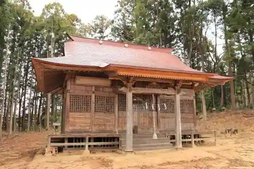 菅布禰神社の本殿・本堂