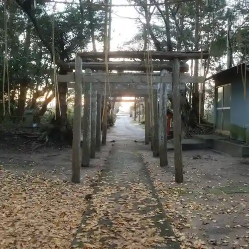 八龍神社の鳥居