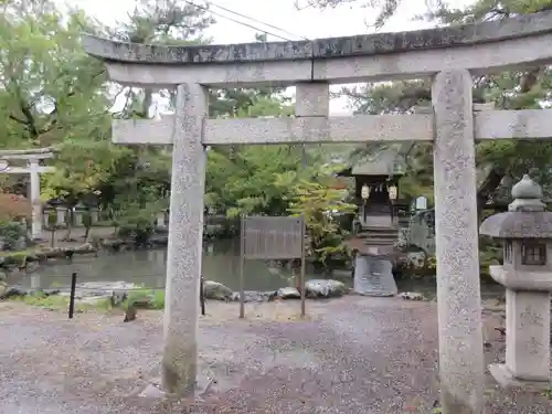 長浜八幡宮の鳥居