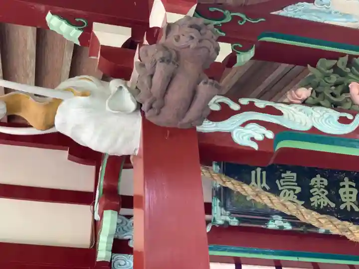 霧島東神社の芸術