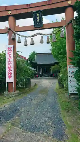 佐沼羽黒神社の鳥居