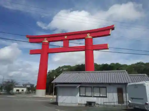 自凝島神社の鳥居