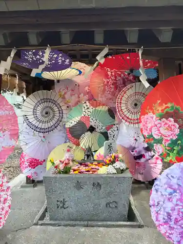 札幌諏訪神社の手水