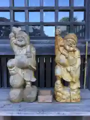 大洗磯前神社の像