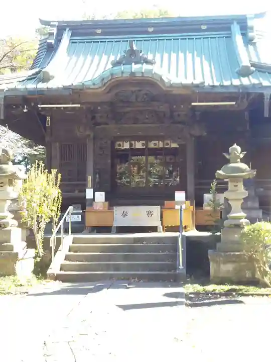 狭山八幡神社の本殿・本堂