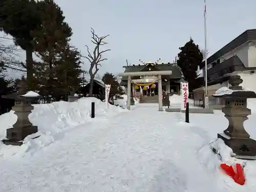 烈々布神社の鳥居