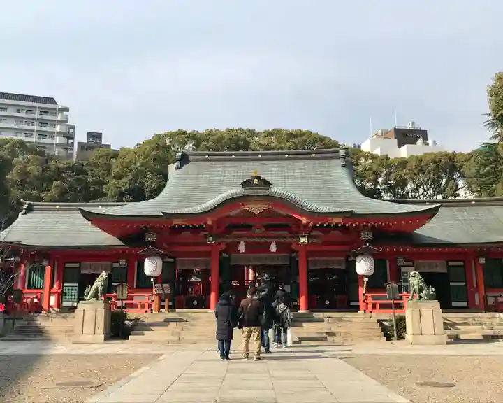 生田神社の本殿・本堂