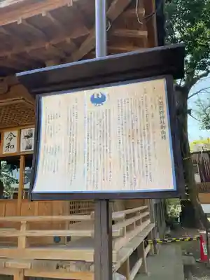 川越熊野神社の歴史