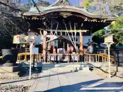 鎮守氷川神社の本殿