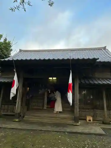 鳥山神社の本殿・本堂