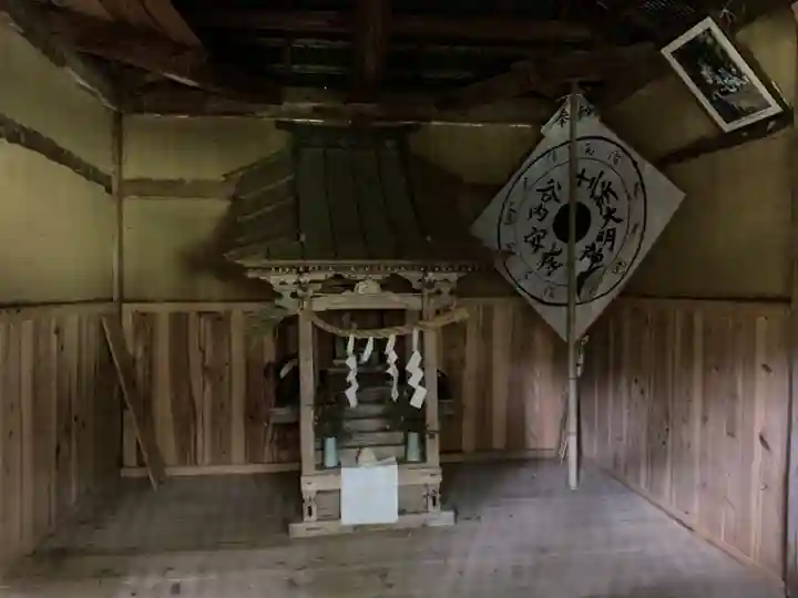 十二所大明神の本殿・本堂