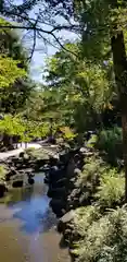 本一色天祖神社の庭園