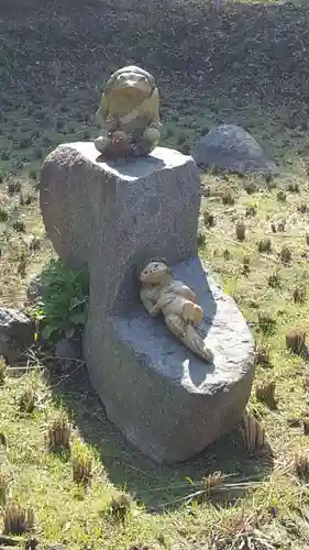 岐阜護國神社の狛犬