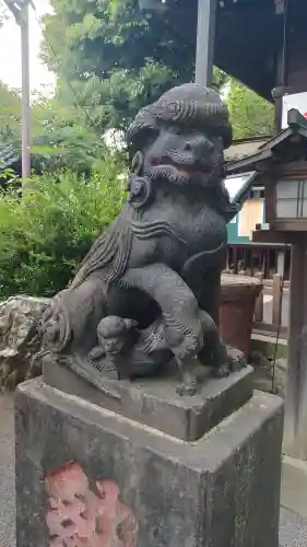 七社神社の狛犬