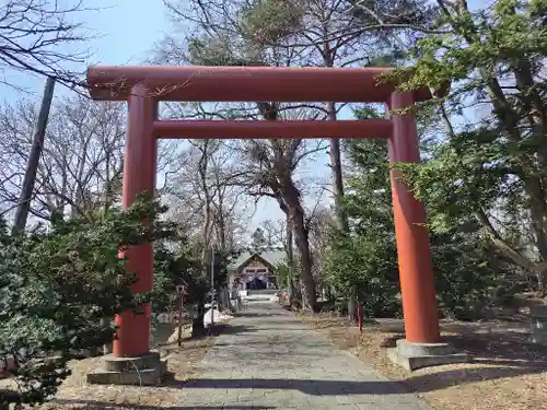 永山神社の鳥居