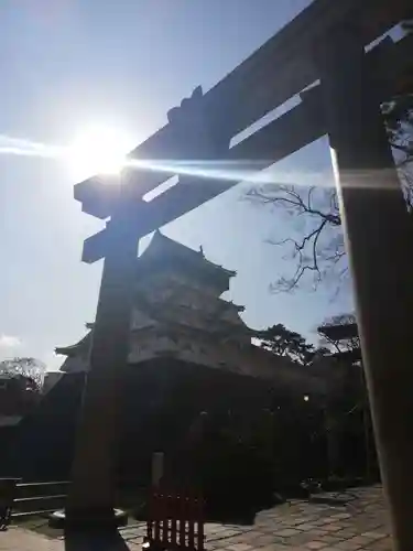 小倉祇園八坂神社の鳥居