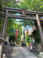 諏訪神社の鳥居