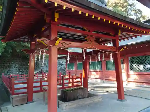 一之宮貫前神社の手水舎