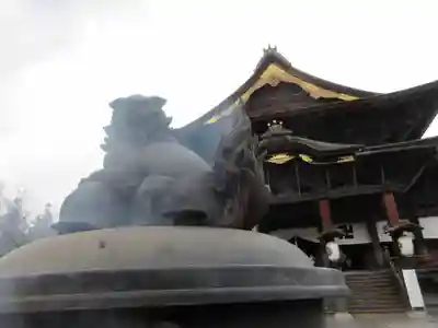 善光寺の狛犬