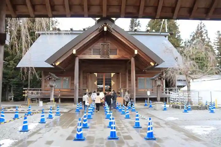 開成山大神宮の本殿・本堂