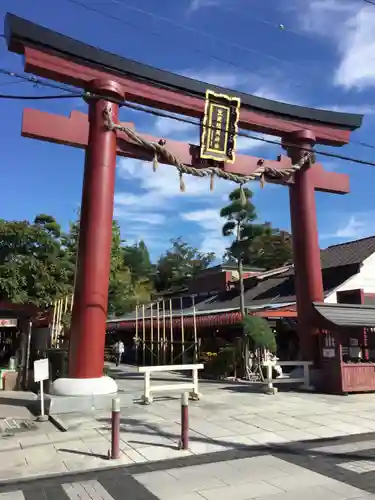 笠間稲荷神社の鳥居