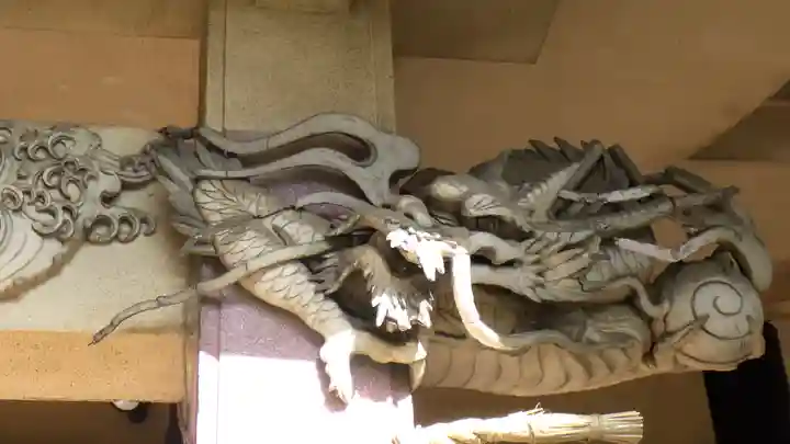 元城町東照宮の狛犬