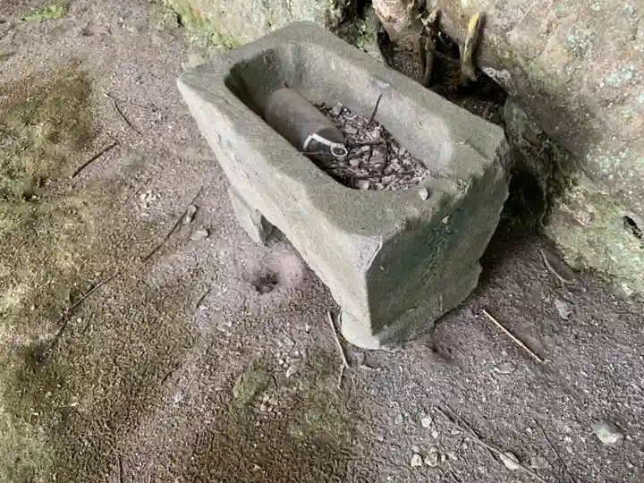 神社(名称不明)の手水舎