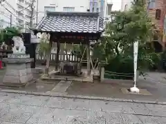 柏神社の手水