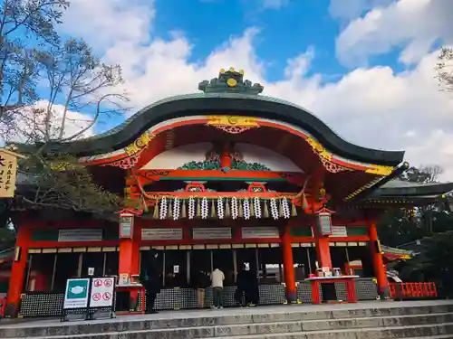 伏見稲荷大社の本殿・本堂