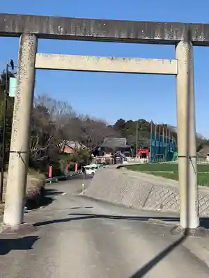 金井神社の鳥居