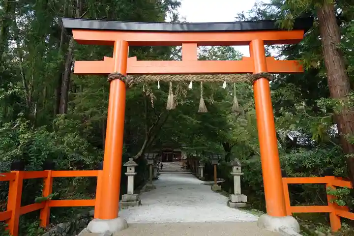 大田神社(賀茂別雷神社境外摂社)の鳥居