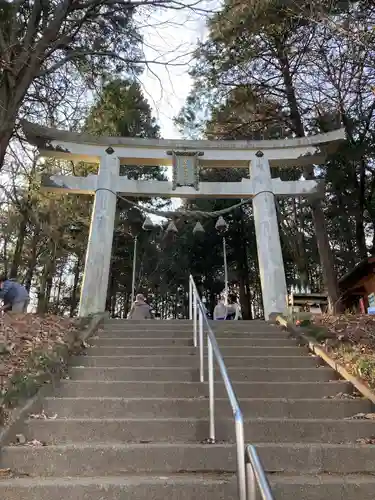 宝登山神社奥宮の鳥居