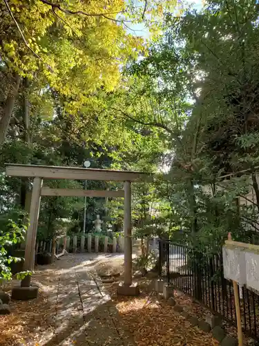 伊勢神社の鳥居