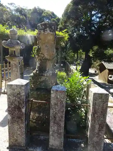 高祖神社の狛犬