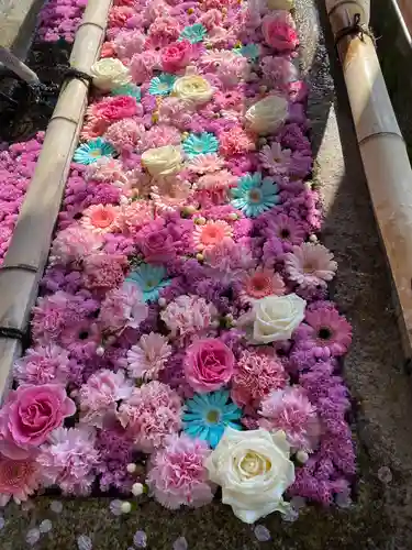 津島神社の手水舎