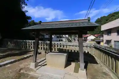 塩松神社の手水舎