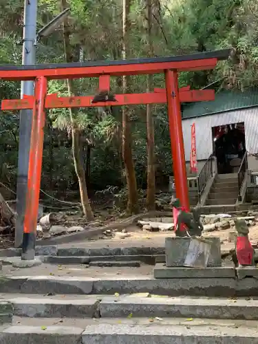 氷室神社の鳥居